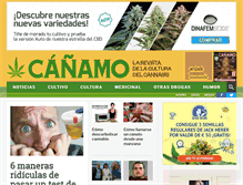 Tablet Screenshot of canamo.net